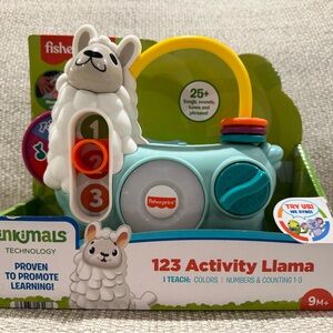 Fisher-Price Colorful Activity Llama Toy
